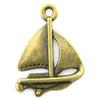 Charms Airplane Ship Pendants Minimalist Jewelry Components QC001