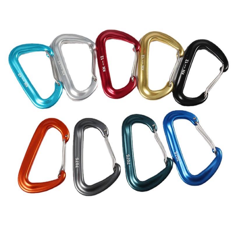 UOSU Outdoor Multi-functional D-Ring Carabiner 4-Pack