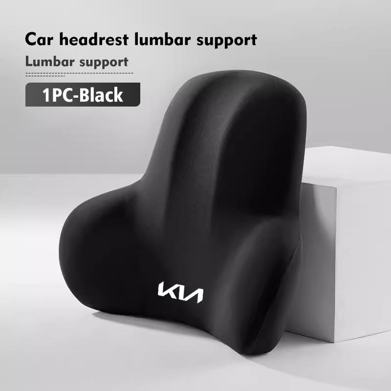 Car Seat Headrest Neck Pillow Waist Protection Backrest Cushion For KIA Ceed Sportage Rio K5 K2 Optima Cerato Venga Sedona QE3