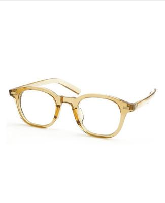 MAISON MASTER Monday Glasses (Crystal Yellow)