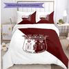 Braga FC Printed 3PCS Bedding Set Breathable Duvet Cover with Pillowcases Decorative Bed Linen for Bedroom Home