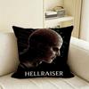 Classic Hellraiser Cushion Cover Natural Linen Pillowcase Set, All-In-One Decor For Sofa, Bedroom & Chair