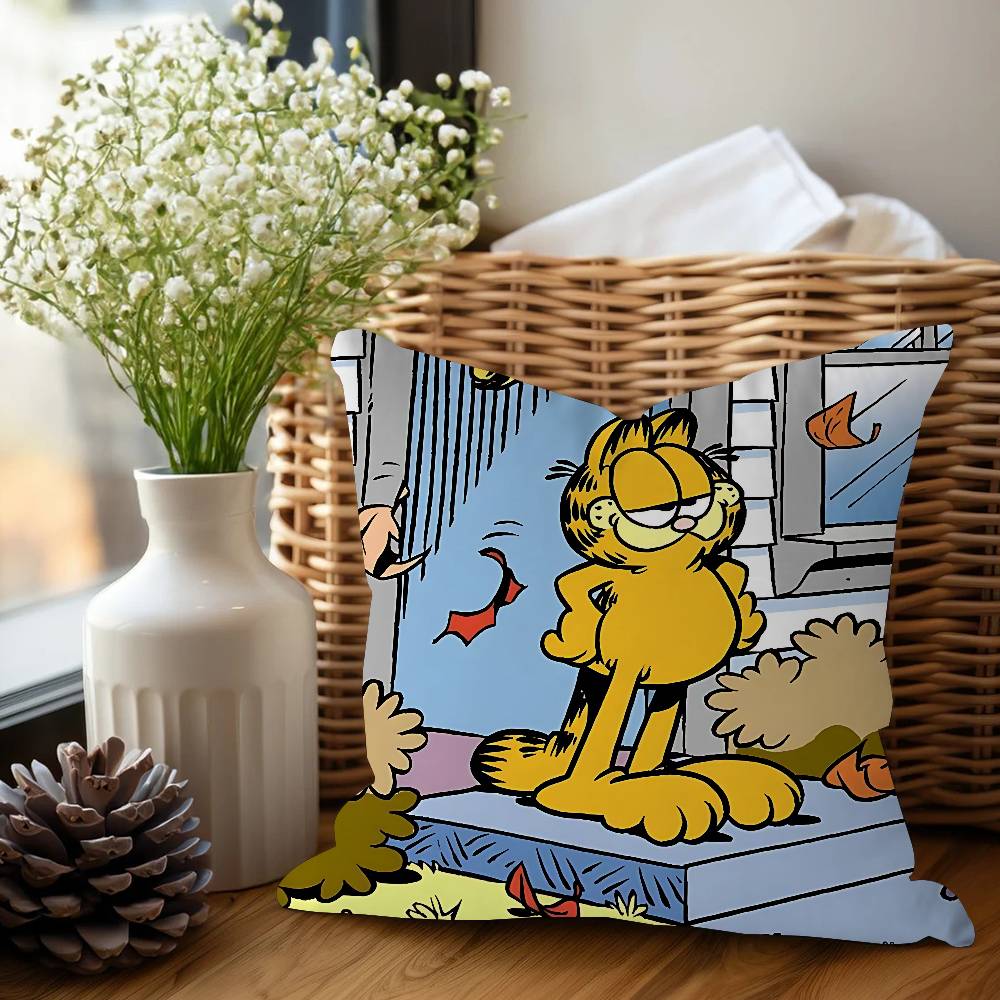 G-Garfield Pillow Gifts Home Office Furnishings Bedroom Sofa Car Cushion Cover Case 45x45cm