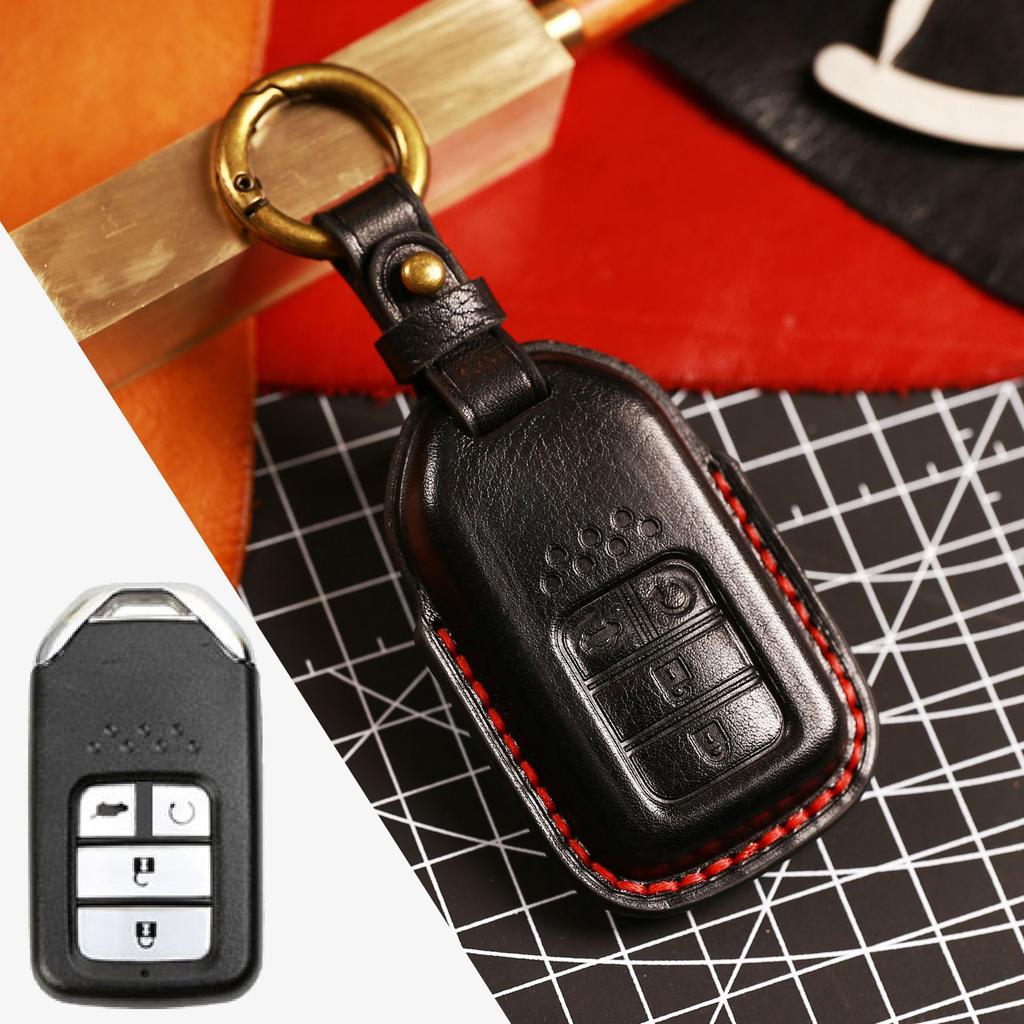 Suitable for Honda Key Cover Accord XRV Haoying New Civic Leather Car Key Cover SF Express