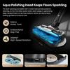 JIMMY JV9 Pro Aqua Cordless Vacuum - 160AW Suction 45Min Runtime HEPA Filter Wet Mopping 4 Modes LED Display