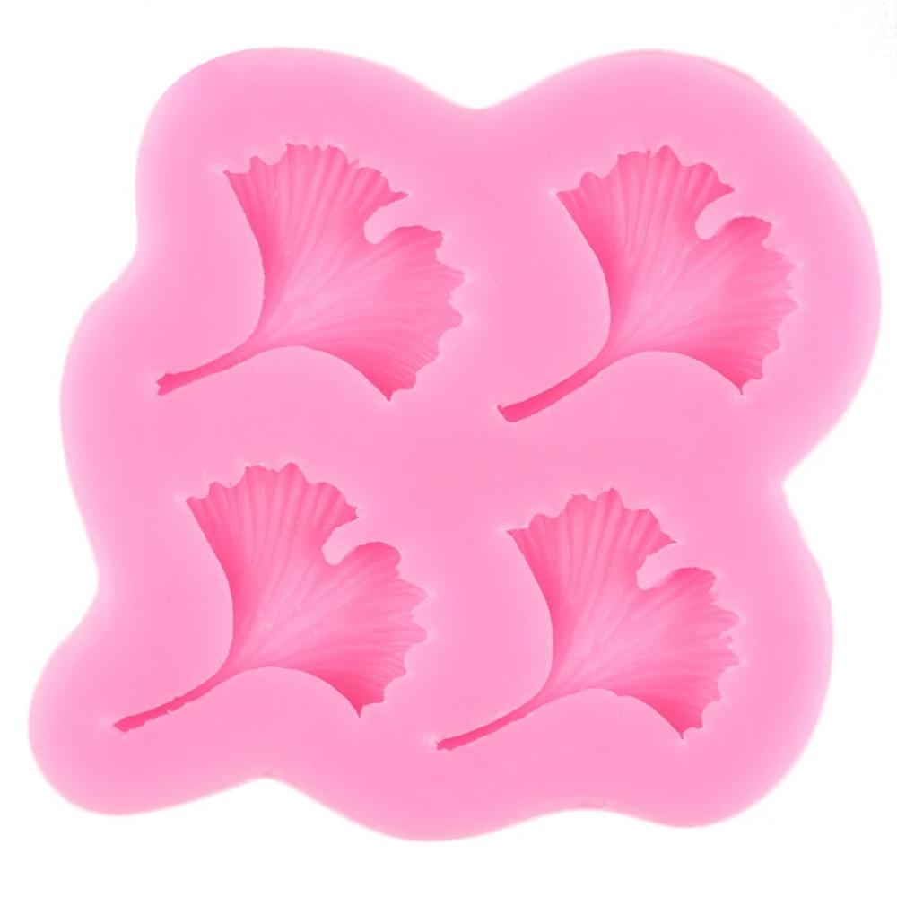 Tropical Leaf Ginkgo Biloba Leaf Palm Leaf Silicone Mould Maple Leaf Fondant Moulds Chocolate Candy Mould Cake Decoration Tools