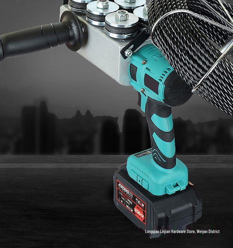 Automatic Electrician Wire Puller and Threader Machine