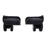 1 Pair Luggage Suitcase Wheels ABS Silent Double Row Wheels Universal Travel Suitcase Replacement Casters
