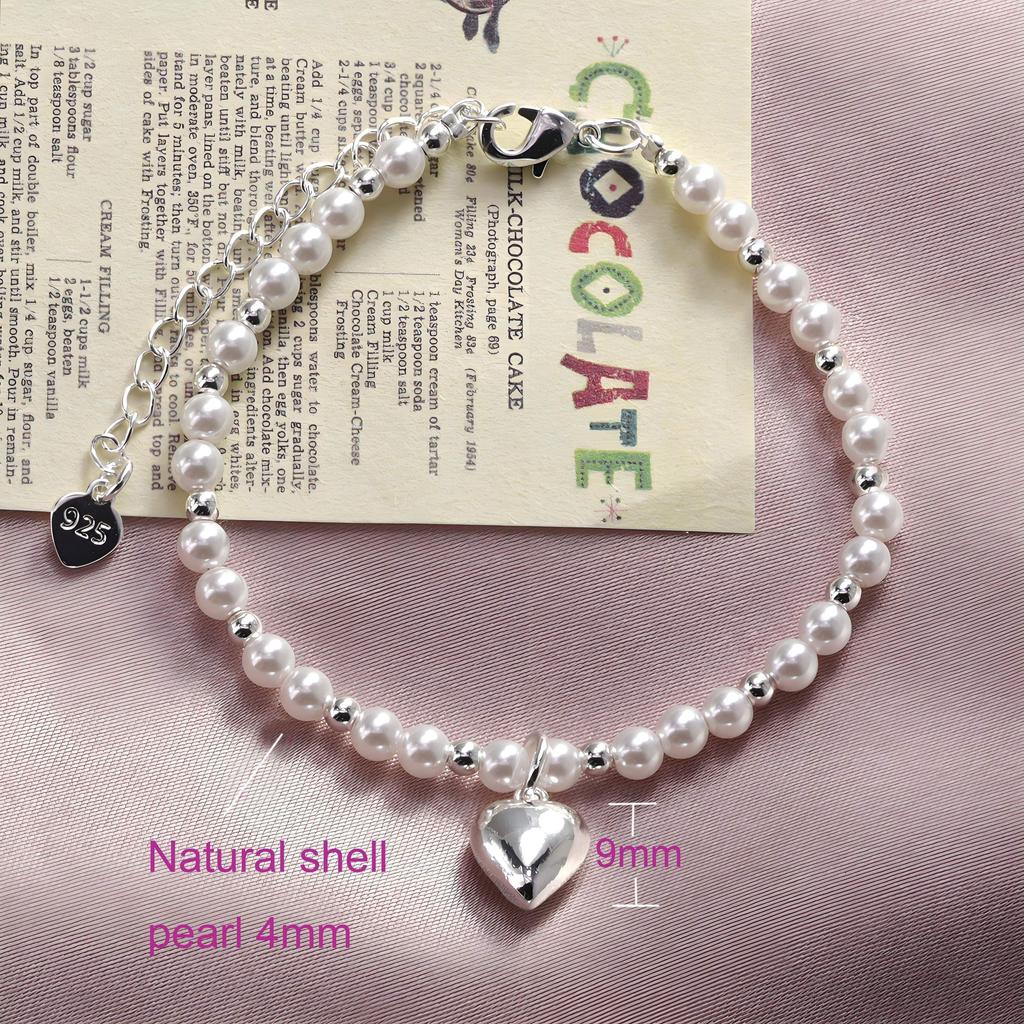 VENTFILLE 925 Sterling Silver Geometric Square Round Bead Bracelet For Women Personality Temperament Simple Hand Jewelry Party