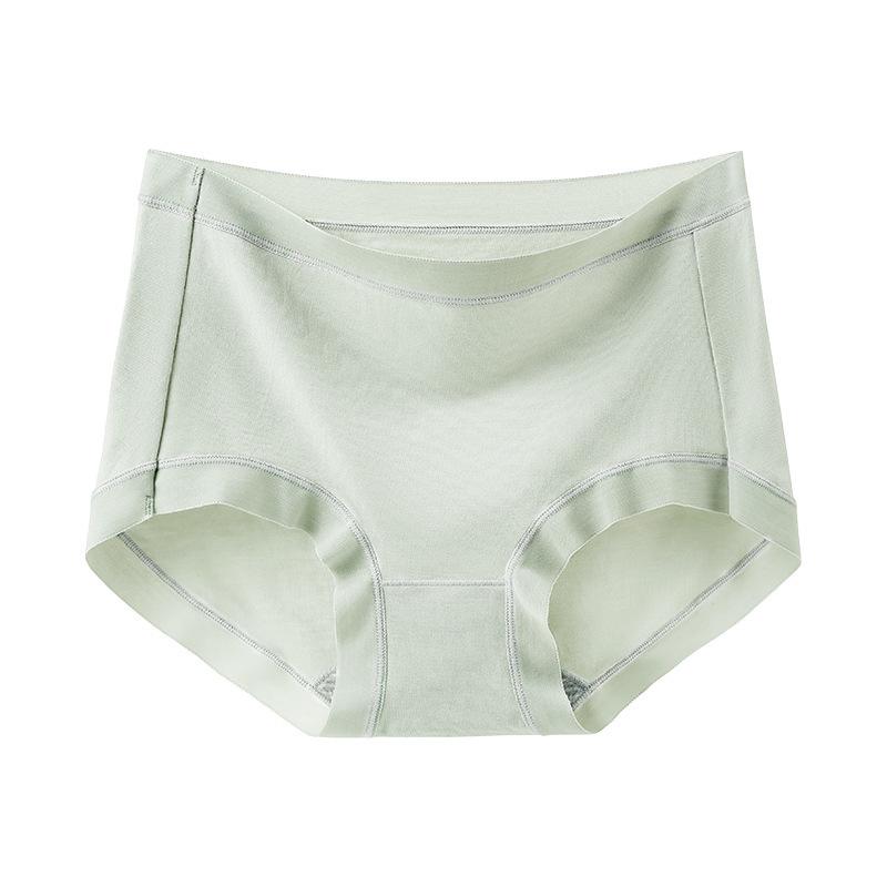 

Women’s Mid-Waist Seamless Modal Cotton Briefs – Antibacterial & Breathable M (80-100 jin)