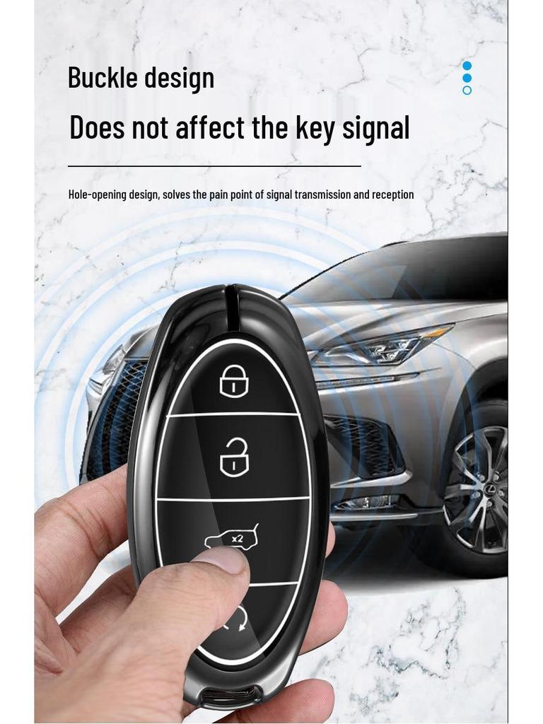 Yangwang U8 2023 BYD Key Case: Luxury Metal Shell, Unisex Protective Cover