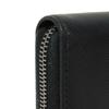 Used 11569 Saffiano Zip Around Wallet 2ML317 PN9 F0216 7940 Navy Zip Around Logo Embossed Baltic Unisex from Japan
