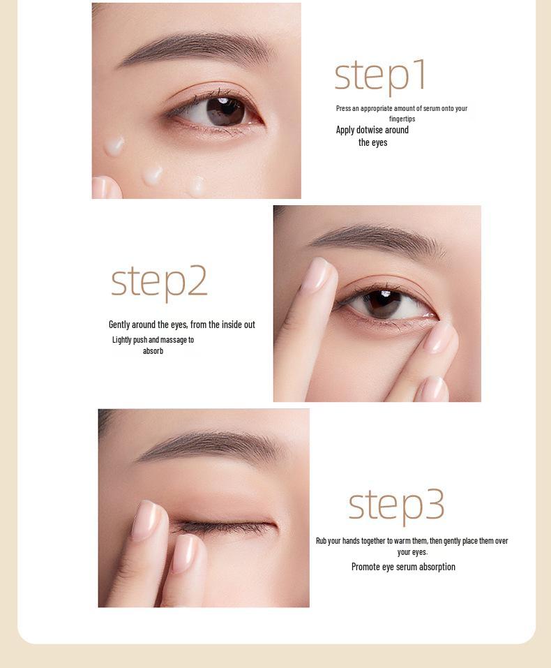 Eye Serum: Reduces Wrinkles, Firms, Moisturizes, Lifts & Tightens for Early Aging and Dark Circles