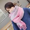Womens Fall Winter Scarf Fashion Tassel Soft Warm Blanket Scarves Thick Soft Womens Shawl Wraps