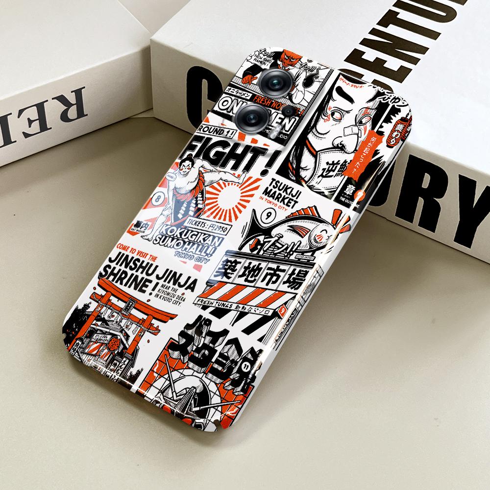 All-inclusive Film Handyhülle Cartoon Mode Design Hartschale Vollständige Abdeckung Kameraschutzhülle für iPhone Samsung Xiaomi Poco Redmi