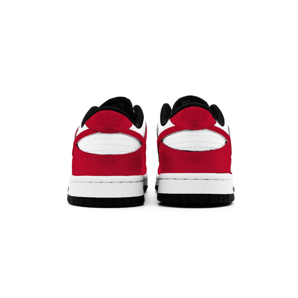 Nike Dunk California Red 2.0 Abrasion Resistant Low top Skateboard Shoes Unisex New Year Red DD1391-100(Team1274-2.0)