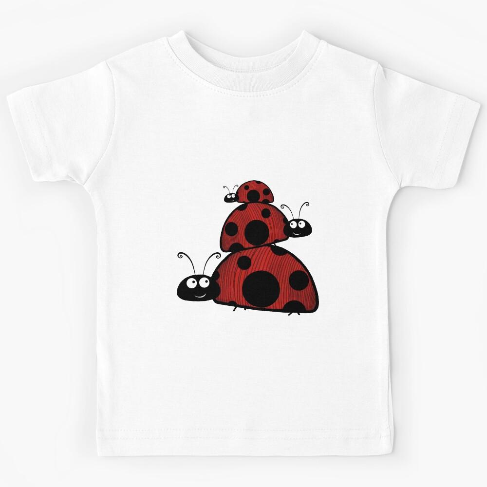 Ladybug Family Kids T-Shirt 160
