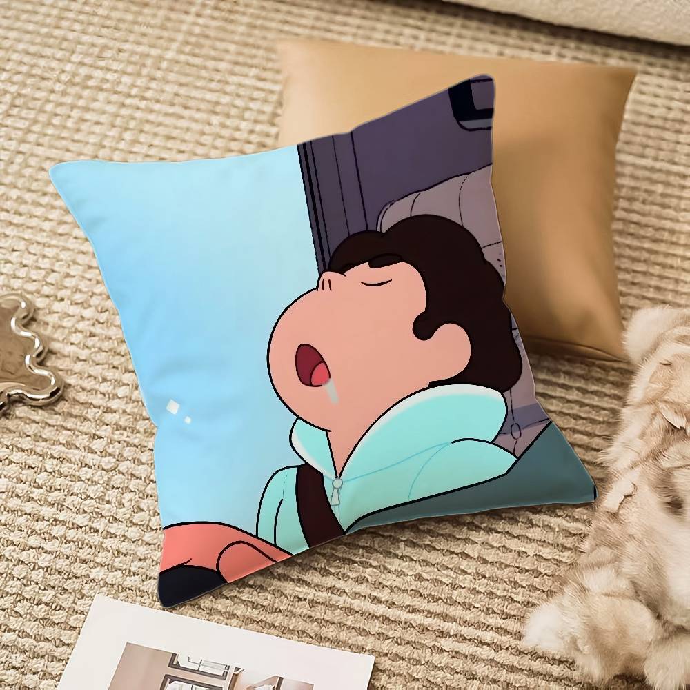 Cute S-Steven Universe Pillow Case Sofa And Living Room Decorative Cushion Covers Dust-proof And Mite-proof Invisible Zipper