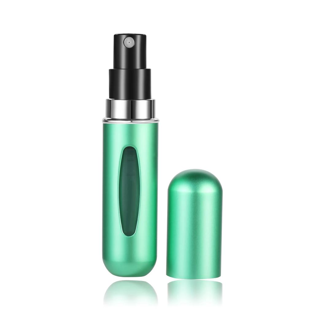 1pcs 5ml Candy Color Mini Travel Portable Bottom Filling Perfume Bottle Liquid Sub-Bottling Spray Refillable Jar Empty Cosmetic