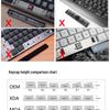 Ice Cream Bear Blue Cartoon Keycap Set - Cute MOA 75/98 Key Mechanical Keyboard Caps