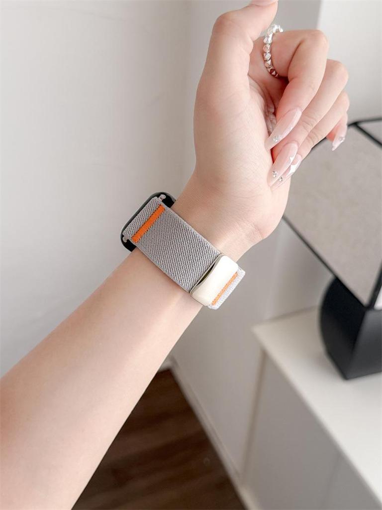 Cinturino E-Buckle Compatibile per Apple Watch Serie 6, 7, 8, 9, 10, 11 e ULTRA