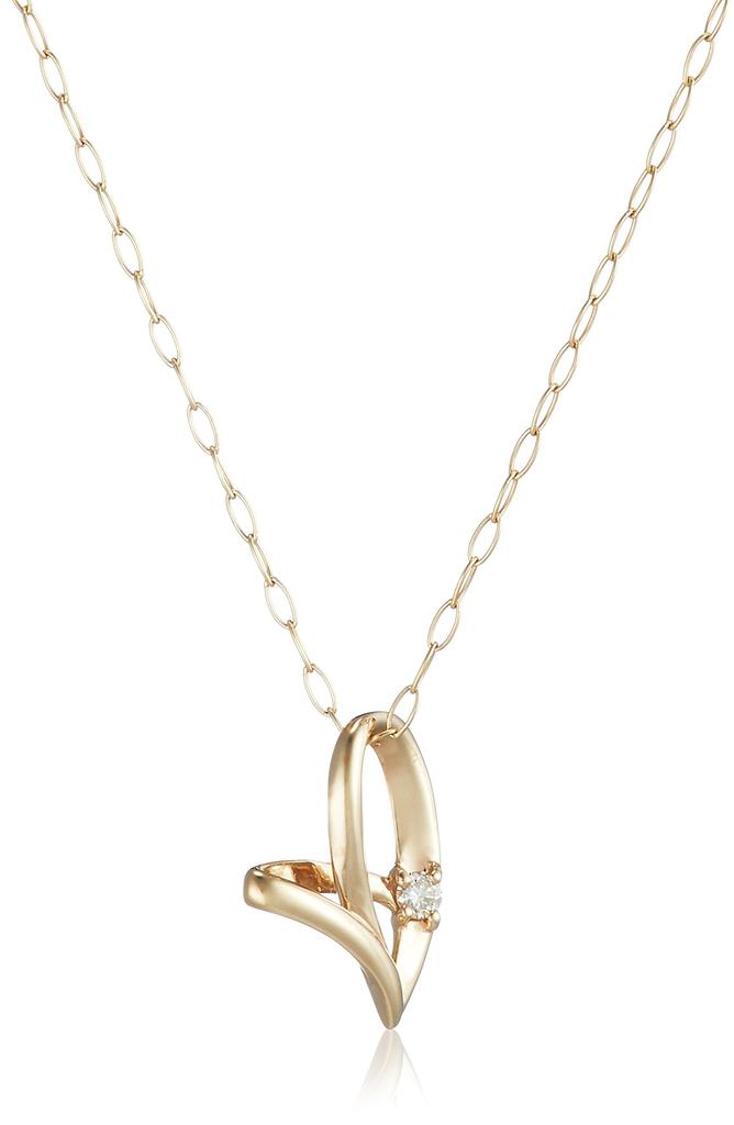 ESTELLE [WEB Exclusive] Diamond 10K Yellow Gold Necklace 0442-7744-0015-0000