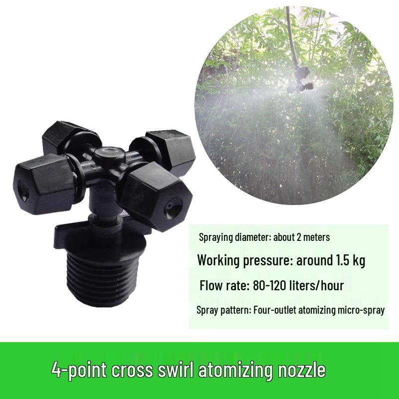 

Вращающийся на 360° микро-спрей перевернутый тепличный ирригационный дождеватель