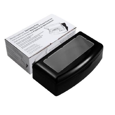 Nail Tool Sterilizer Box Nail Tool Disinfects Container Sterilizations Tray Nail Tool Disinfects Box for Nail Salons