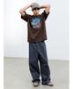 Saendeusaundeu (Unisex) Colored Overduck Pants Ash