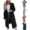 Women's Fashion Casual Solid Color Cardigan Formal Long Sleeve Jacket