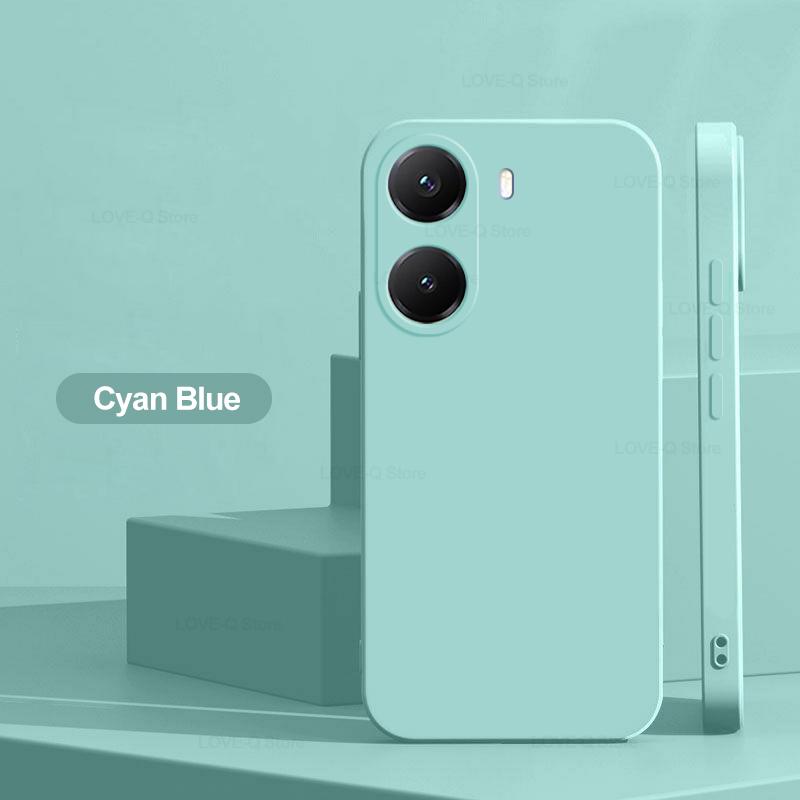 For Poco X7 Pro Case Liquid Silicone Camera Lens Protector Phone Cases For Xiaomi Poco X7 Pro Soft Cover