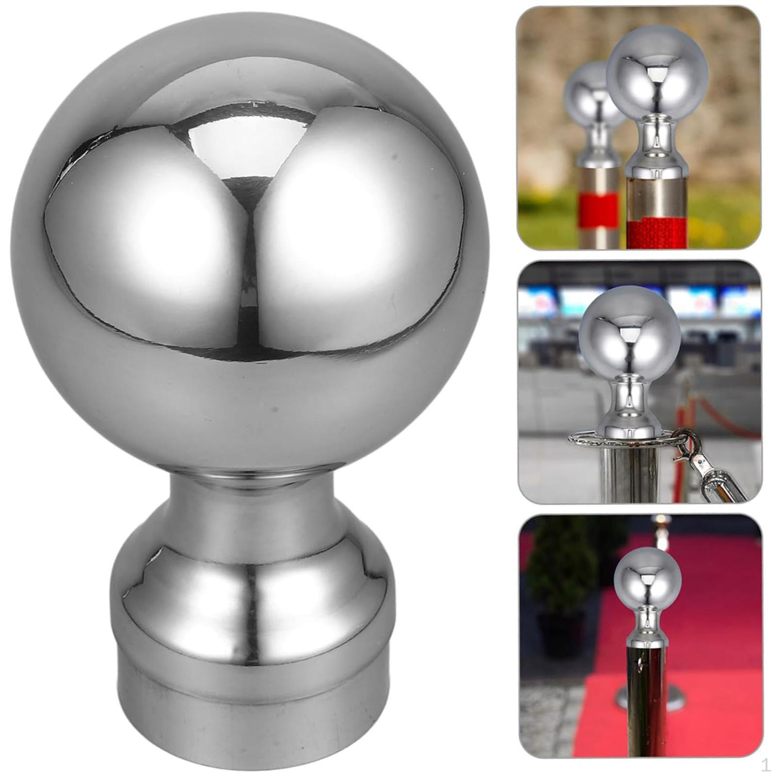 

Шарик для перил Навершие для флагштока Декоративное из нержавеющей стали Поручень для лестницы для сада S