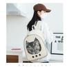 Atmungsaktiver Großer Haustierrucksack & Bett für Katzen und Hunde: Ganzjahres-Design, Tragbares Design