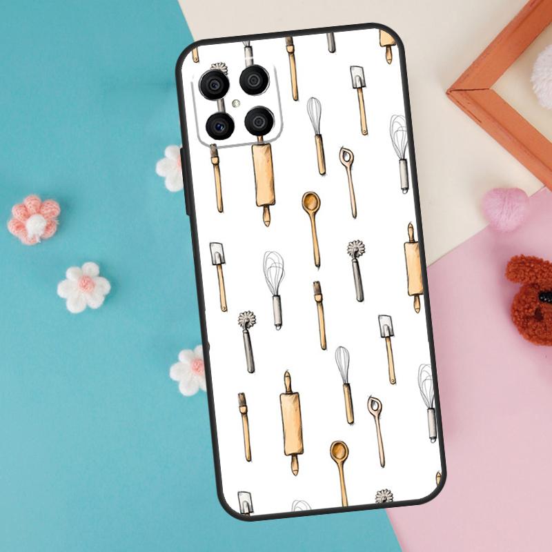 Baking Cook Chef Case For Honor 200 Pro 50 70 90 X9a X8a X8 X9 X8b X9c X9b Honor Magic 7 5 6 Lite Pro Cover