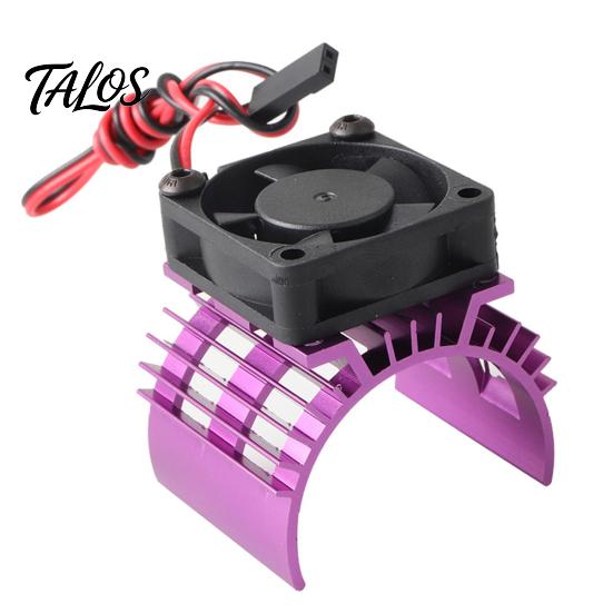 Metal Electric Motor Heat Sink 5V Cooling Fan for RC Parts 1/10 Car 540 550