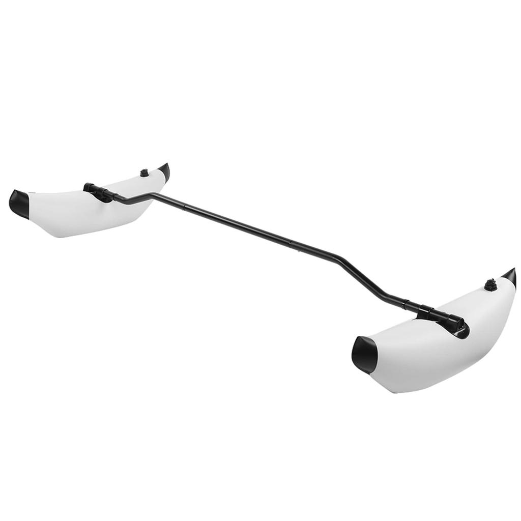 Inflatable Kayak Stabilizer PVC Canoe Outrigger Kit Floating Balance Boat Accessories White