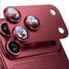 Оригинальный алюминиевый сплав Защита объектива камеры Tone для IPhone 18 Pro Max 17 Поднятый ободок Закаленное стекло AR Металлическая крышка камеры