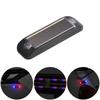 Motorcycle Solar Warning Lights Flash Light LED Light Fake Security System Anti-Theft Sign Waterproof Car Running Lamp