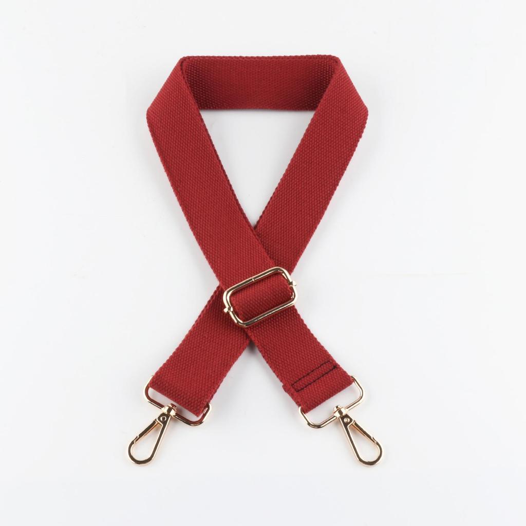 Adjustable 38mm Solid Color Wide Shoulder Strap for Bags - In Stock