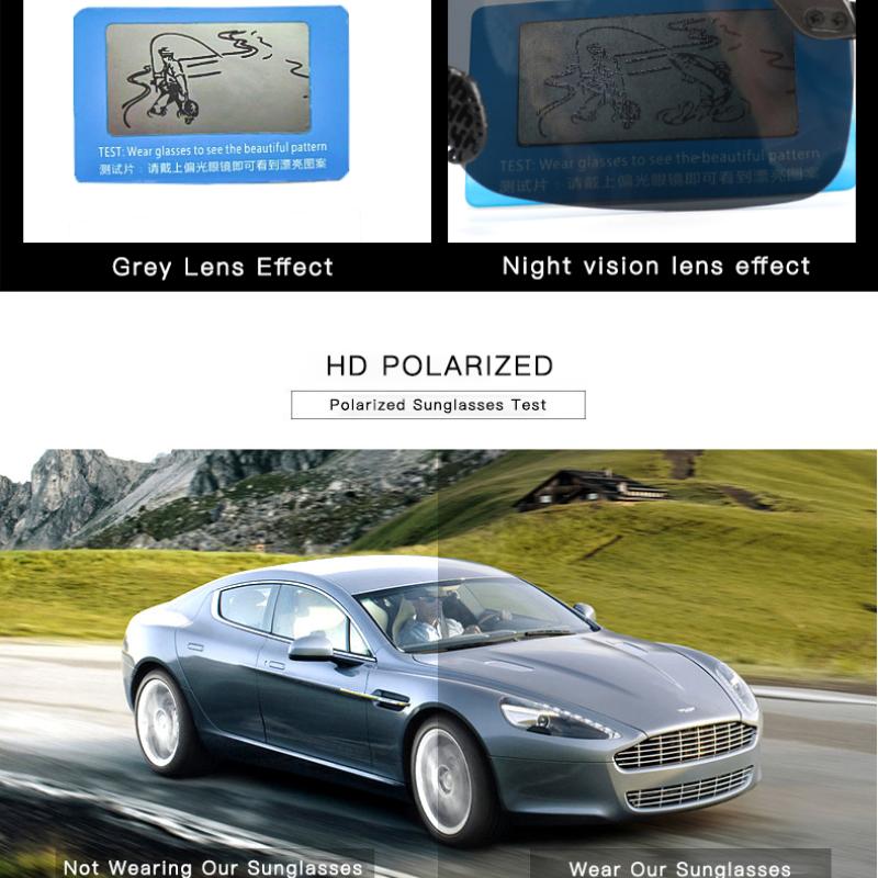 Night Vision Glasses Protection Riding Sports New Men'S Sunglasses Driver Driving