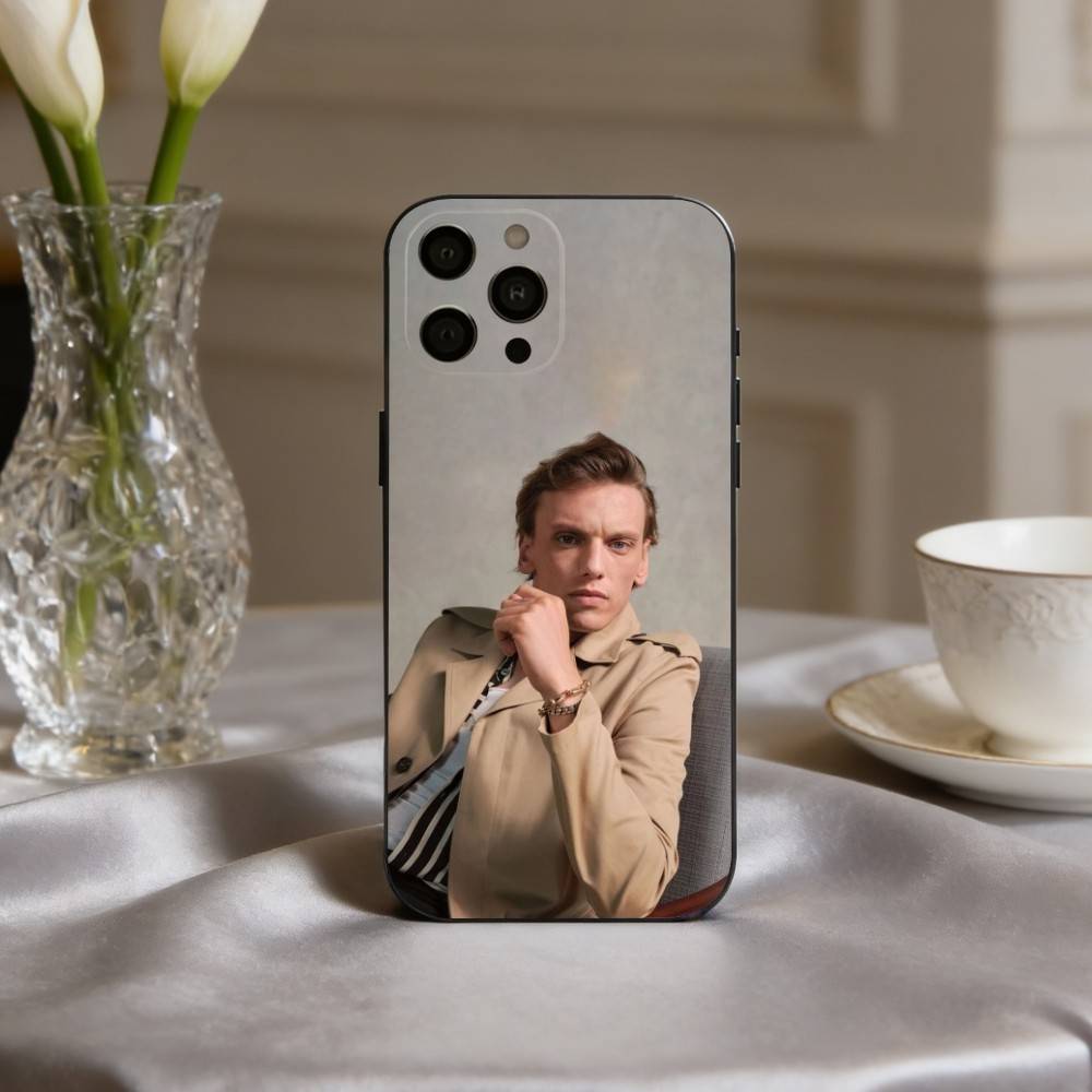 Look Jamie C-Campbell B-Bower Phone Case For iPhone 17,16,15,14,13,12,11 Plus,Pro Max,XS,Soft Silicone Black Cover