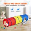 Kids Play Tunnel Tent for Toddlers, Colorful Pop Up Crawl Tunnel Toy for Baby or Pet, Collapsible Gift for Boy and Girl Play Tunnel Indoor and Outdoor