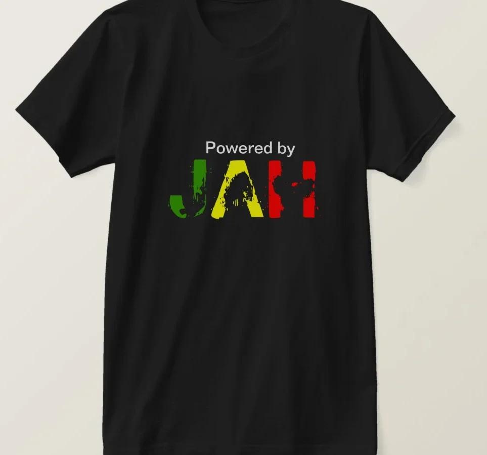 

Powered By Jah Rastafari T-Shirt 100% Cotton O-Neck Summer Short Sleeve Casual Mens T-shirt Size S-3XL - Men s Summer Cotton ... S разноцветный