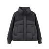 Updated Cotton-padded Jacket Womens Comfortable Fit Short Korean Version of Cotton-padded Jacket Stand Collar Student Winter Cotton-padded Jacket