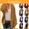Wool Sweater For Women With Spliced Design And Long Sleeves For Casual Winter Wear