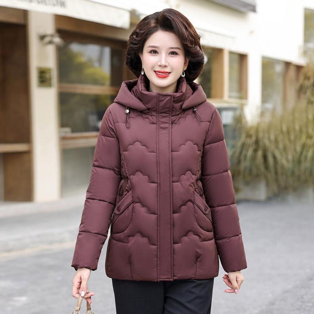 Winter Cotton Jacket Short Foreign Fashion Jacket 2025 New Padded Jacket Women's Winter Down Cotton Jacket