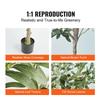 Artificial Olive Tree, 1.5 m Tall Faux Plant, Secure PE Material & Anti-Tip Tilt Protection Low-Maintenance Plant, Lifelike Green Fake Potted Tree for