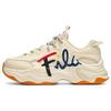Bubble Shoes Comfortable Versatile Height Increasing Low Top Dad Shoes Women Sneaker Beige T12W231304FAG