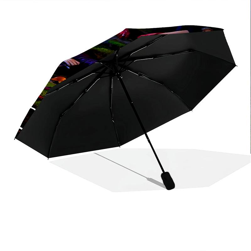 Vampire Diaries: Rainy Night Gathering Folding Umbrella Suitable for All Seasons Durable Sun Umbrella Sun Umbrella Travel
