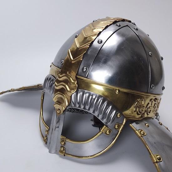 Viking Chainmail helmet, Black Vandal Medusa , Medieval Templar Knight crusader Armor, Viking lerp warrior helmet, Steel, Brass Helmet